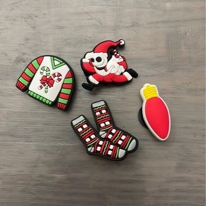 Christmas Croc charms